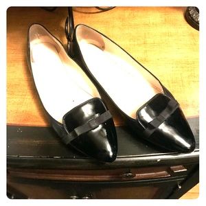 Black Patent Flats